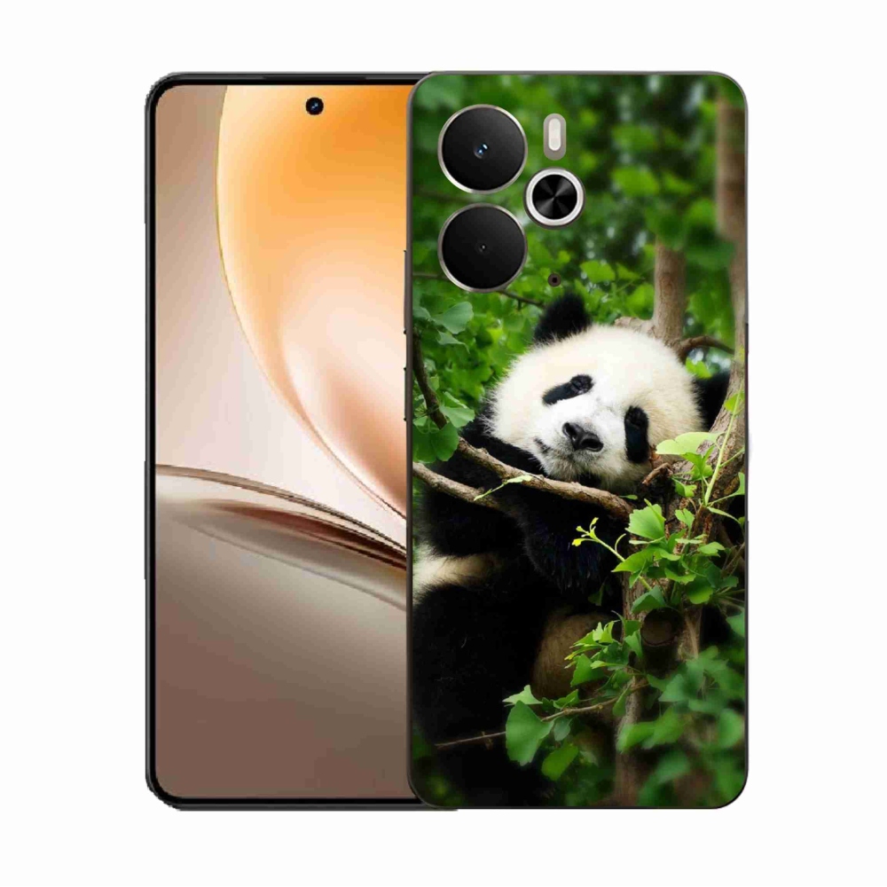 Gélový kryt mmCase na Realme 14 5G - panda