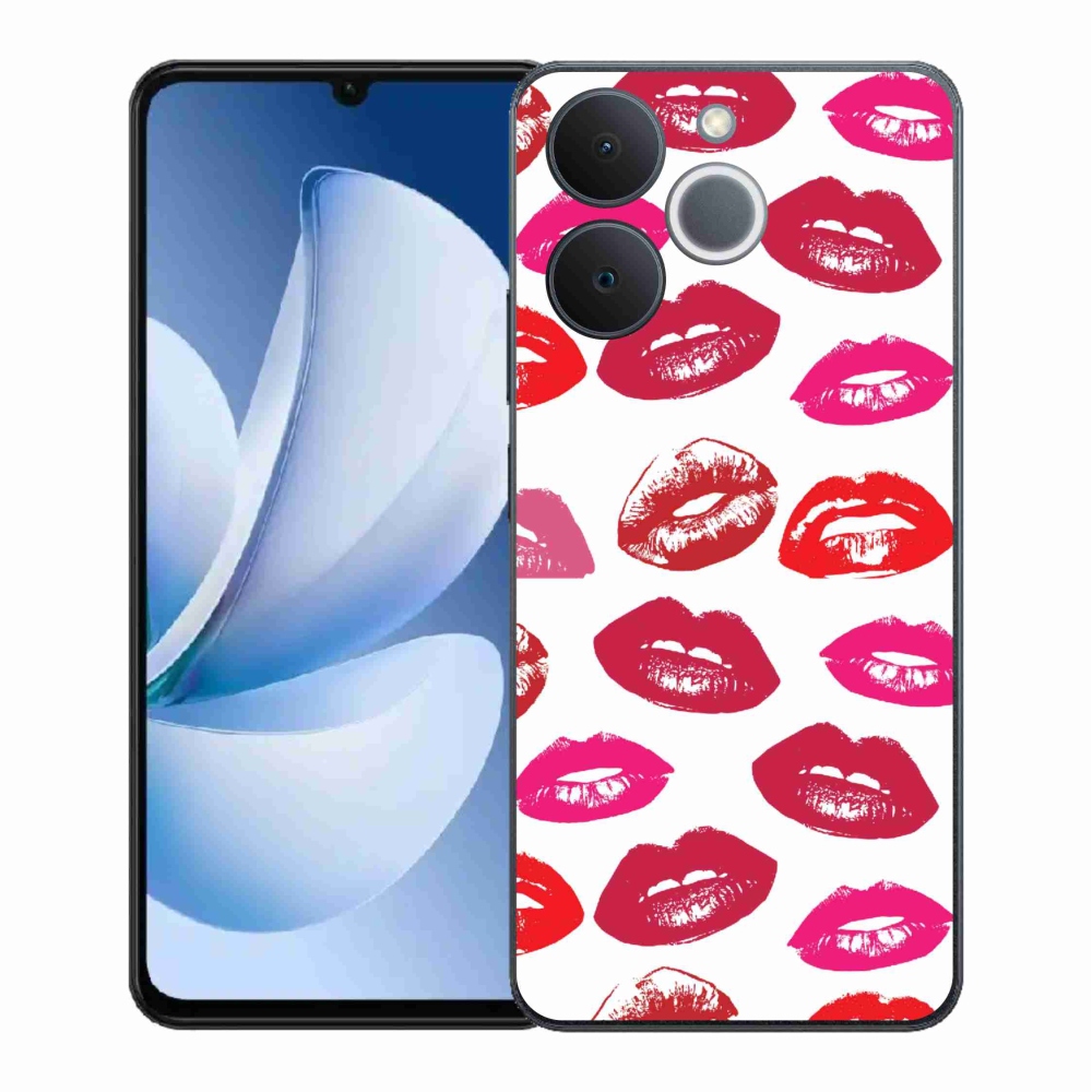 Gélový kryt mmCase na Realme Note 70T - pery