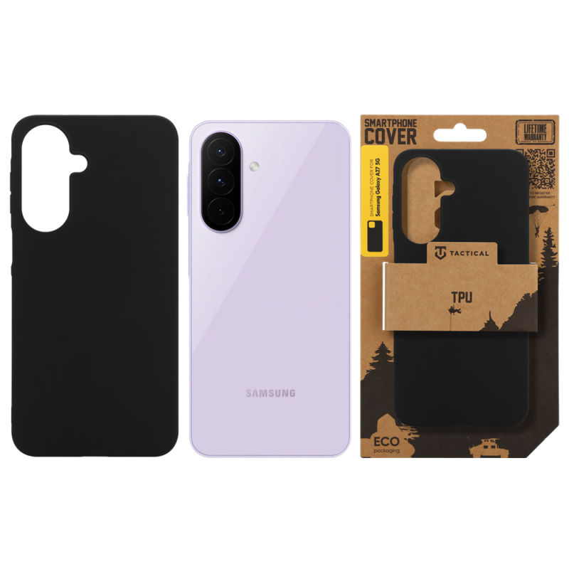 Taktické puzdro z TPU pre Samsung Galaxy A27 5G – čierne