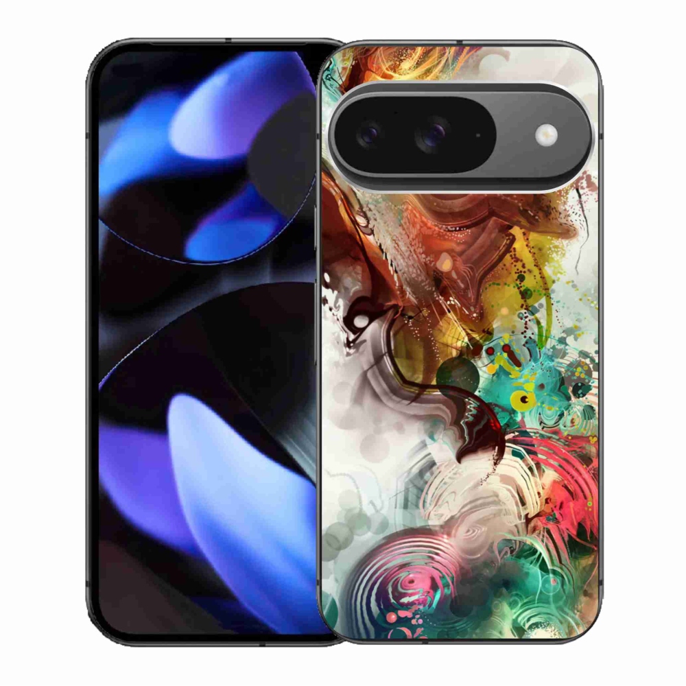 Gélový kryt mmCase na Google Pixel 9/9 Pro - abstrakt 1