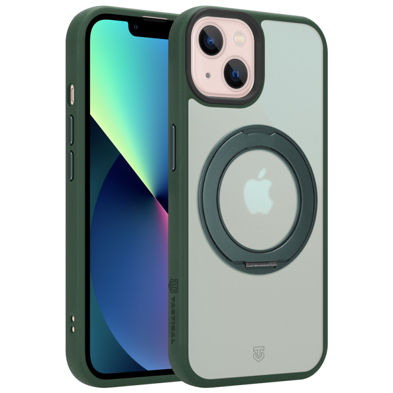 Tactical MagForce Hyperstand – puzdro pre Apple iPhone 13 v farbe Forest Green