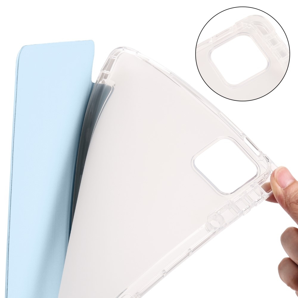 Polohovateľné puzdro na Xiaomi Pad 6 - svetlomodré