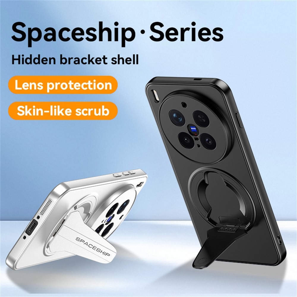 Hidden odolný kryt s MagSafe na Vivo X300 Pro - strieborný