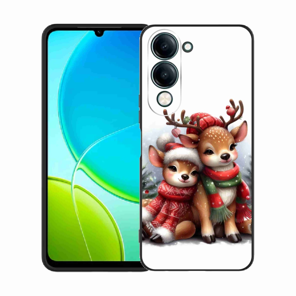 Gélový kryt mmCase na Vivo Y29s 5G - vianočné soby