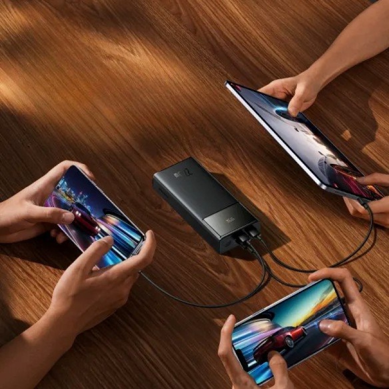 Powerbanka Baseus EnerFill 22,5 W, 30 000 mAh, Cosmic Black