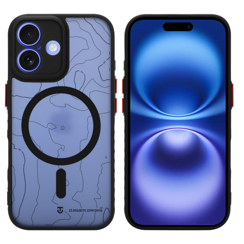 Tactical MagForce Warthog – puzdro pre Apple iPhone 16 v farbe Asphalt