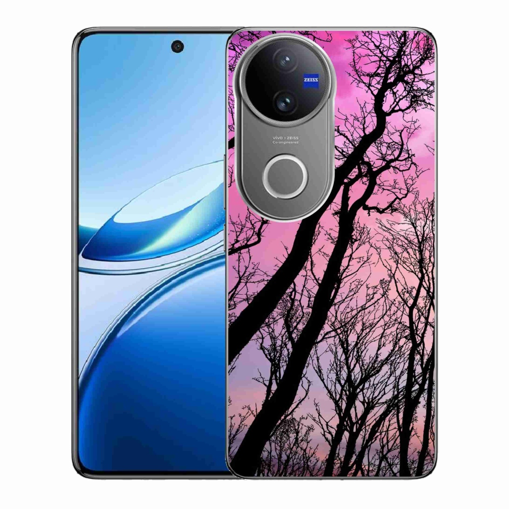 Gélový kryt mmCase na Vivo V50 5G - opadané stromy