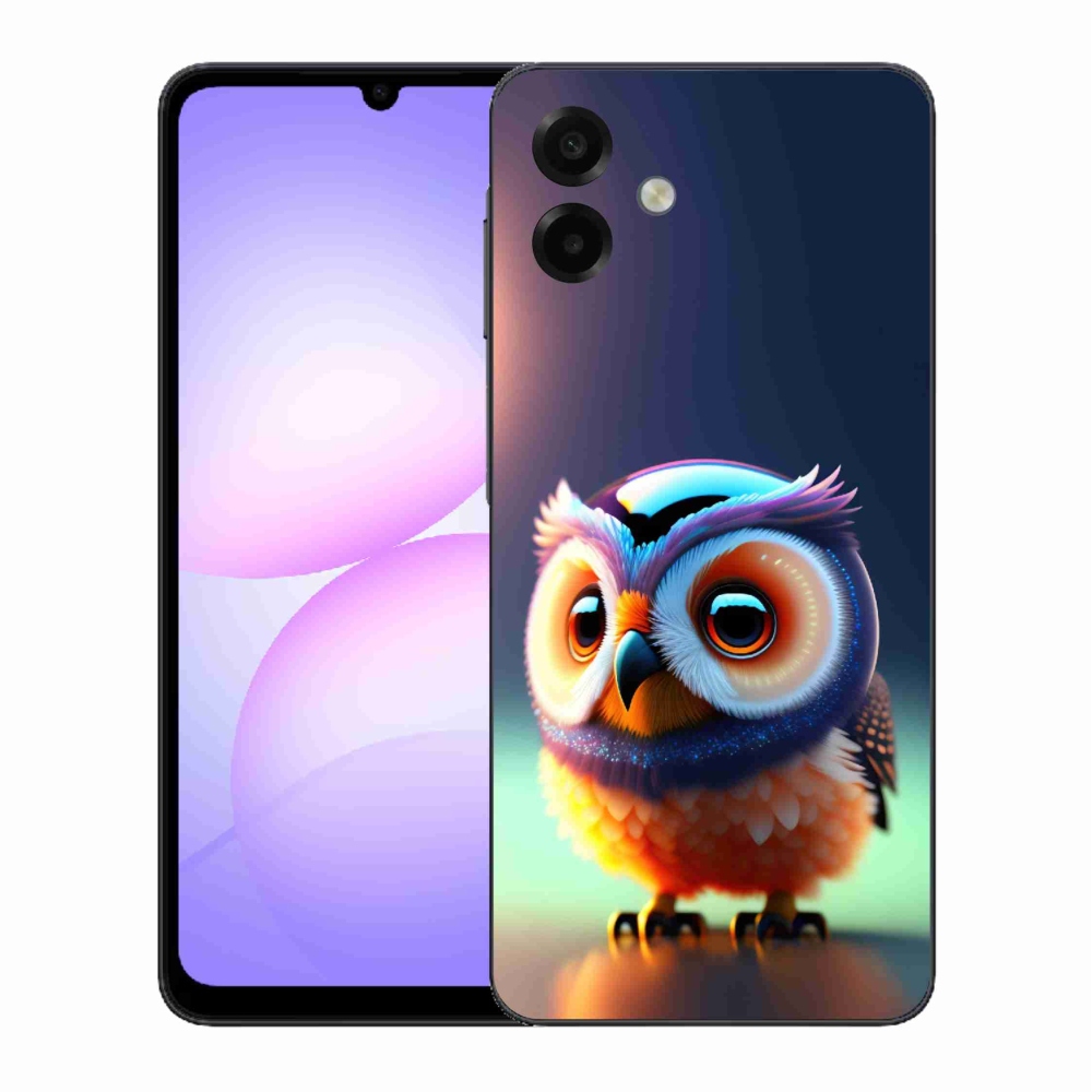 Gélový kryt mmCase na Samsung Galaxy A07 4G - sovička