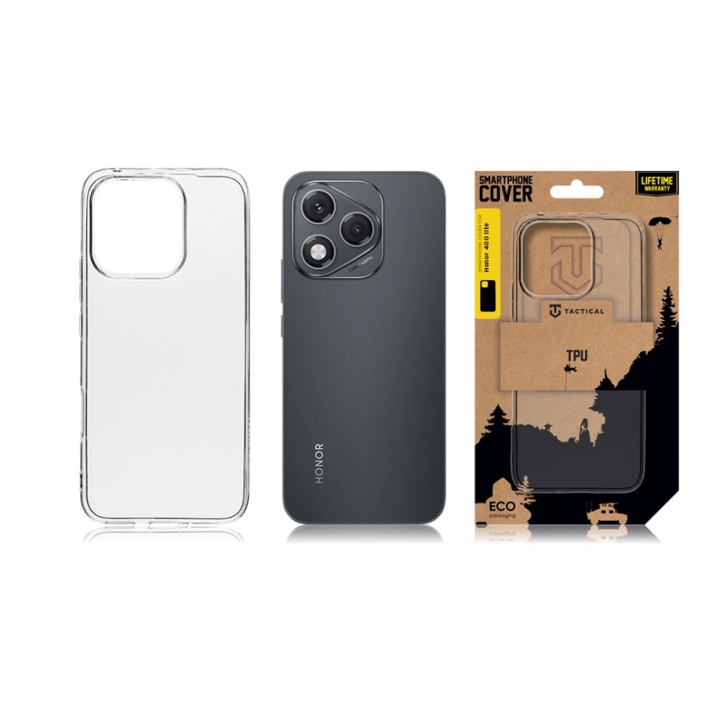 Tactical TPU Kryt pre Honor 400 Lite Transparent