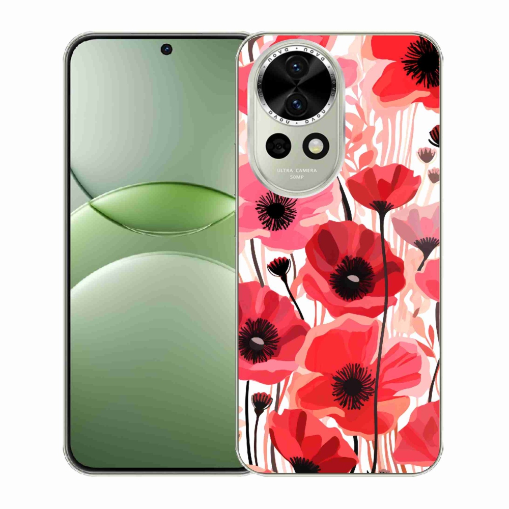 Gélový kryt mmCase na Huawei Nova 13 5G - vlčí mak 1