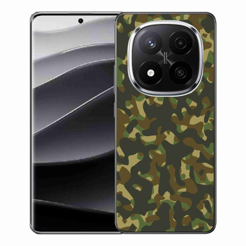 Gélový kryt mmCase na Xiaomi Redmi Note 14 Pro+ 5G - maskáčový vzor 1