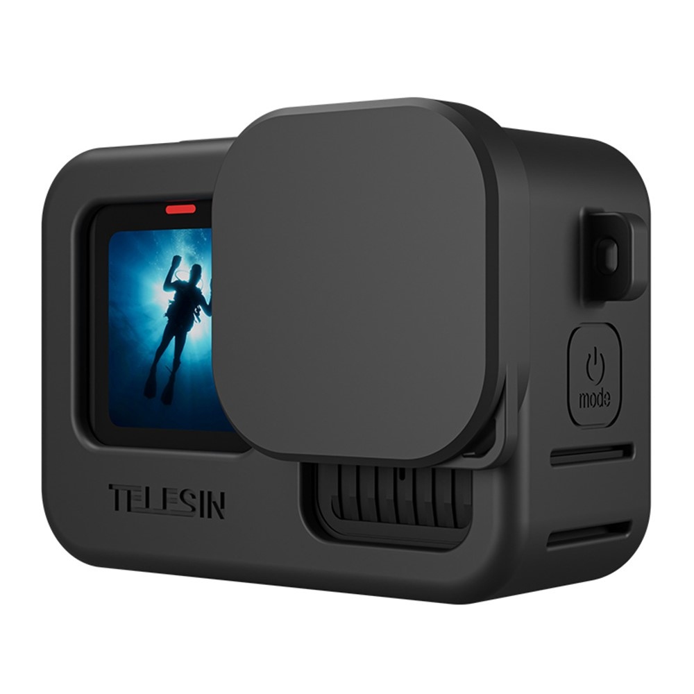 TELESIN silikónové ochranné puzdro s krytkou objektívu pre GoPro Hero 13/12/11/10/9