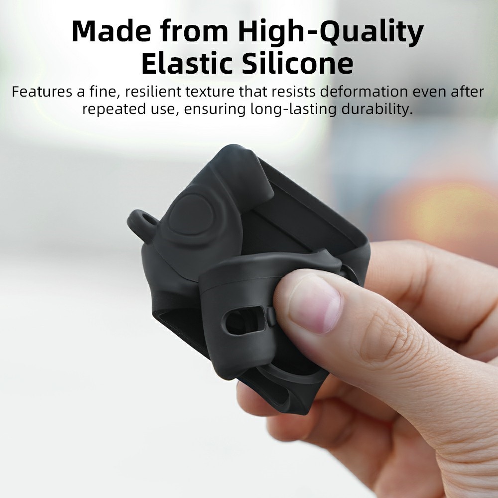 FLYMILE silikónové puzdro 360 ° s krytkou objektívu pre Insta360 GO Ultra