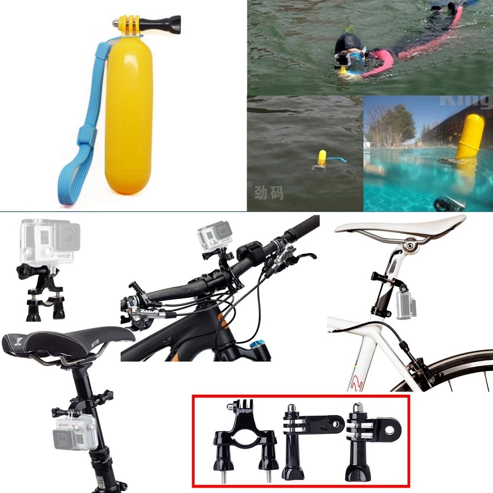 10dielna sada príslušenstva pre akčné kamery