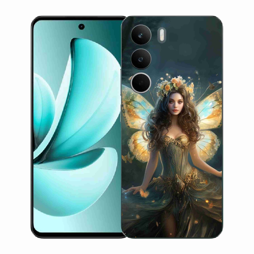 Gélový kryt mmCase na Realme C71 - motýlia žena