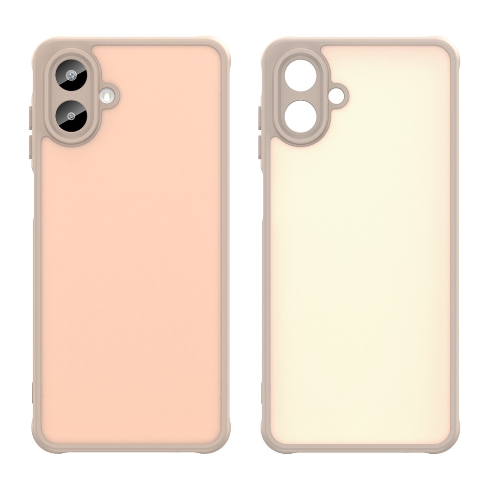 Proof gélový obal s pevným chrbtom na Samsung Galaxy A07 4G - oranžový