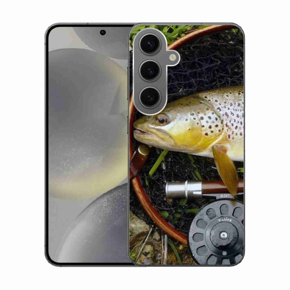 Gélový obal mmCase na Samsung Galaxy S24 - pstruh 2