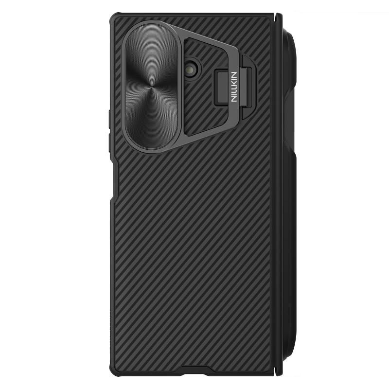Nillkin CamShield Prop Zadný kryt s magnetickým otvorom na pero pre Samsung Galaxy Z Fold 7 Black
