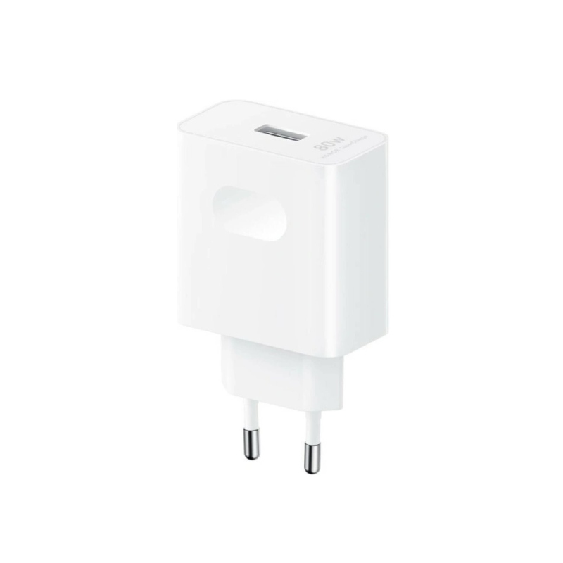 HN-200400E00 Honor Super Charge USB-A cestovná nabíjačka 80 W, biela (Service Pack)