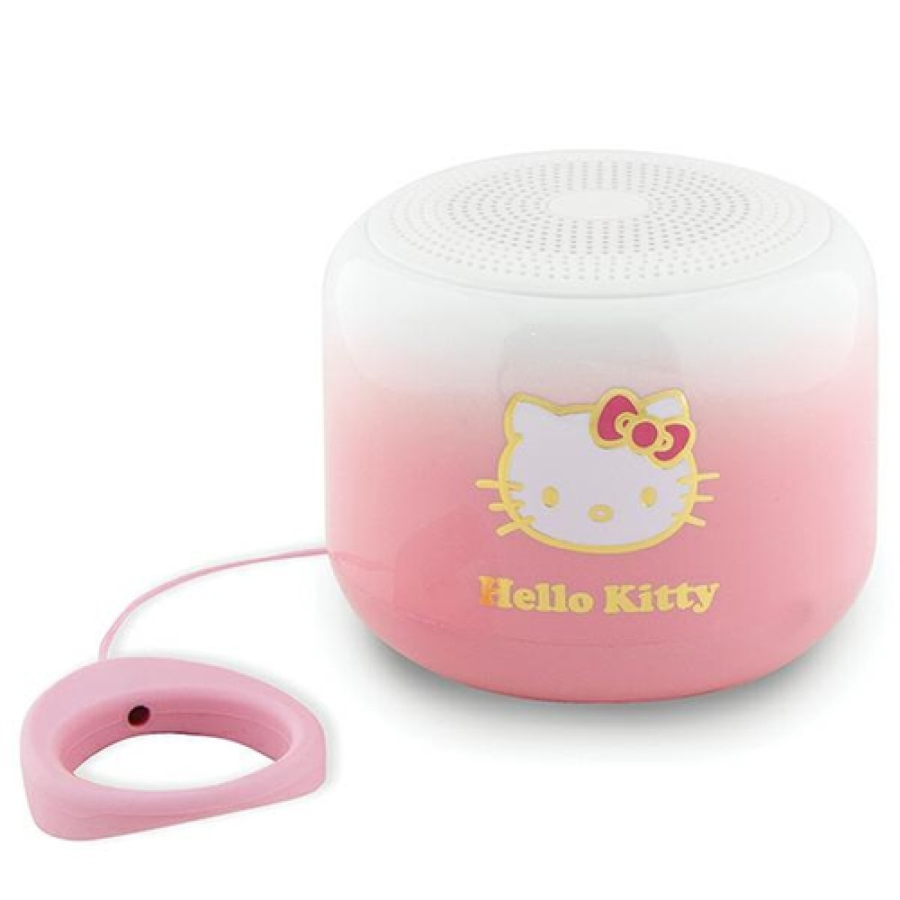 Hello Kitty Electroplate Gradient Bluetooth speaker - ružový