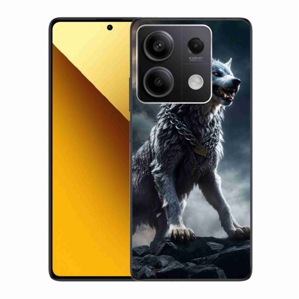 Gélový kryt mmCase na Xiaomi Redmi Note 13 5G - vlk 1