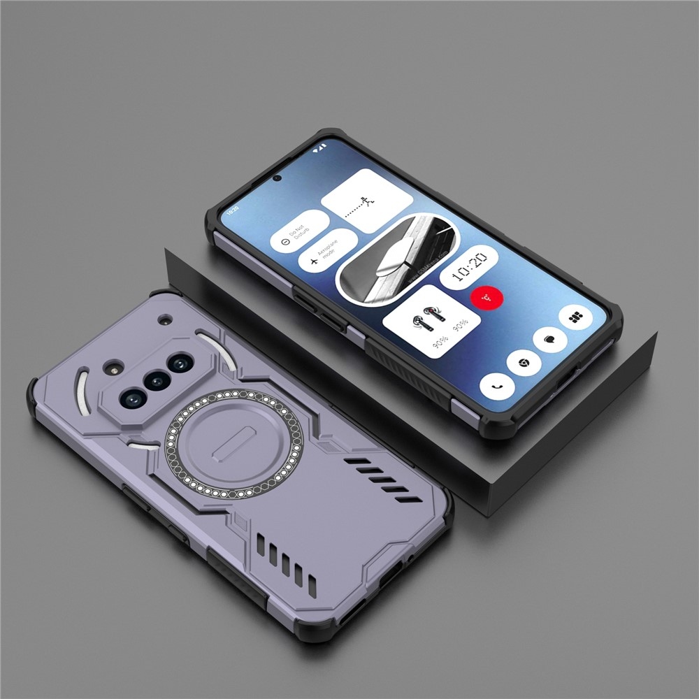 Hollow odolný kryt s MagSafe na Nothing Phone (3a) - fialový