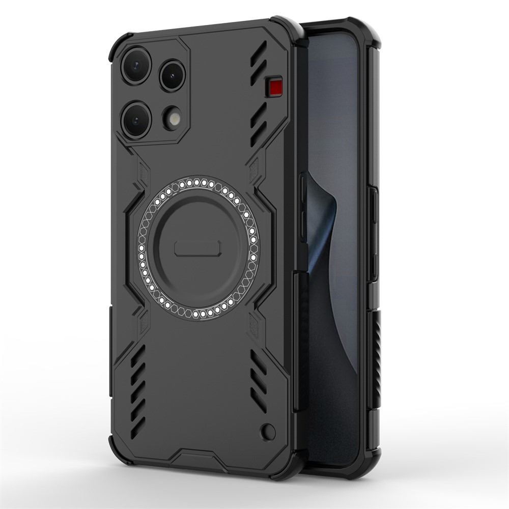 Hollow odolný kryt s MagSafe na Nothing Phone (3a) Lite 5G - čierny