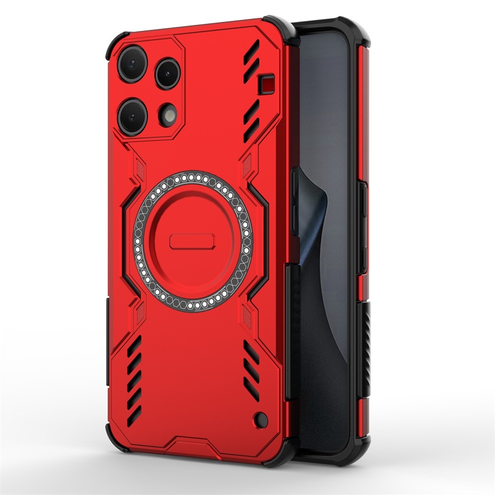 Hollow odolný kryt s MagSafe na Nothing Phone (3a) Lite 5G - červený