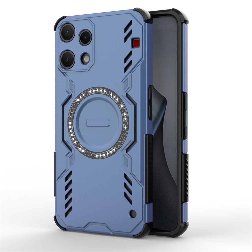 Hollow odolný kryt s MagSafe na Nothing Phone (3a) Lite 5G - modrý