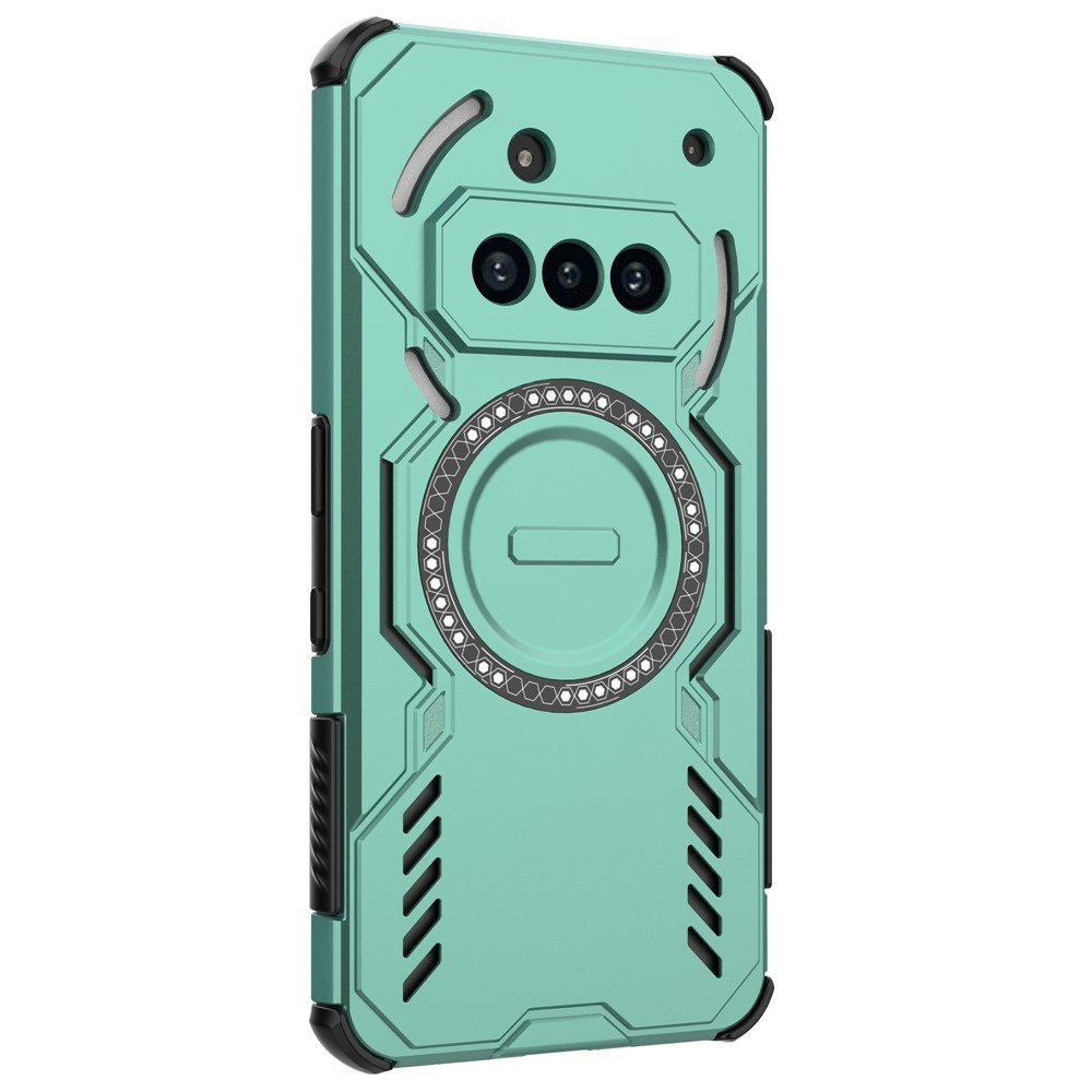 Hollow odolný kryt s MagSafe na Nothing Phone (3a) - zelený