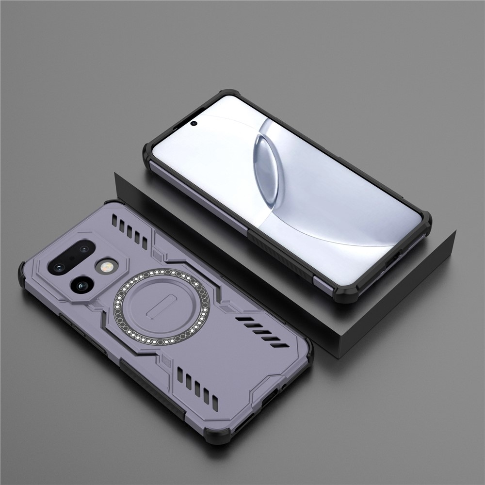Hollow odolný kryt s MagSafe na Realme 16 Pro + 5G - fialový