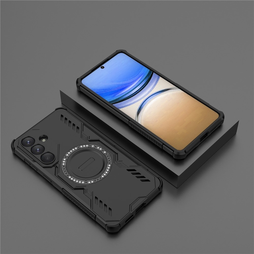 Hollow odolný kryt s MagSafe na Samsung Galaxy S26+ - čierny