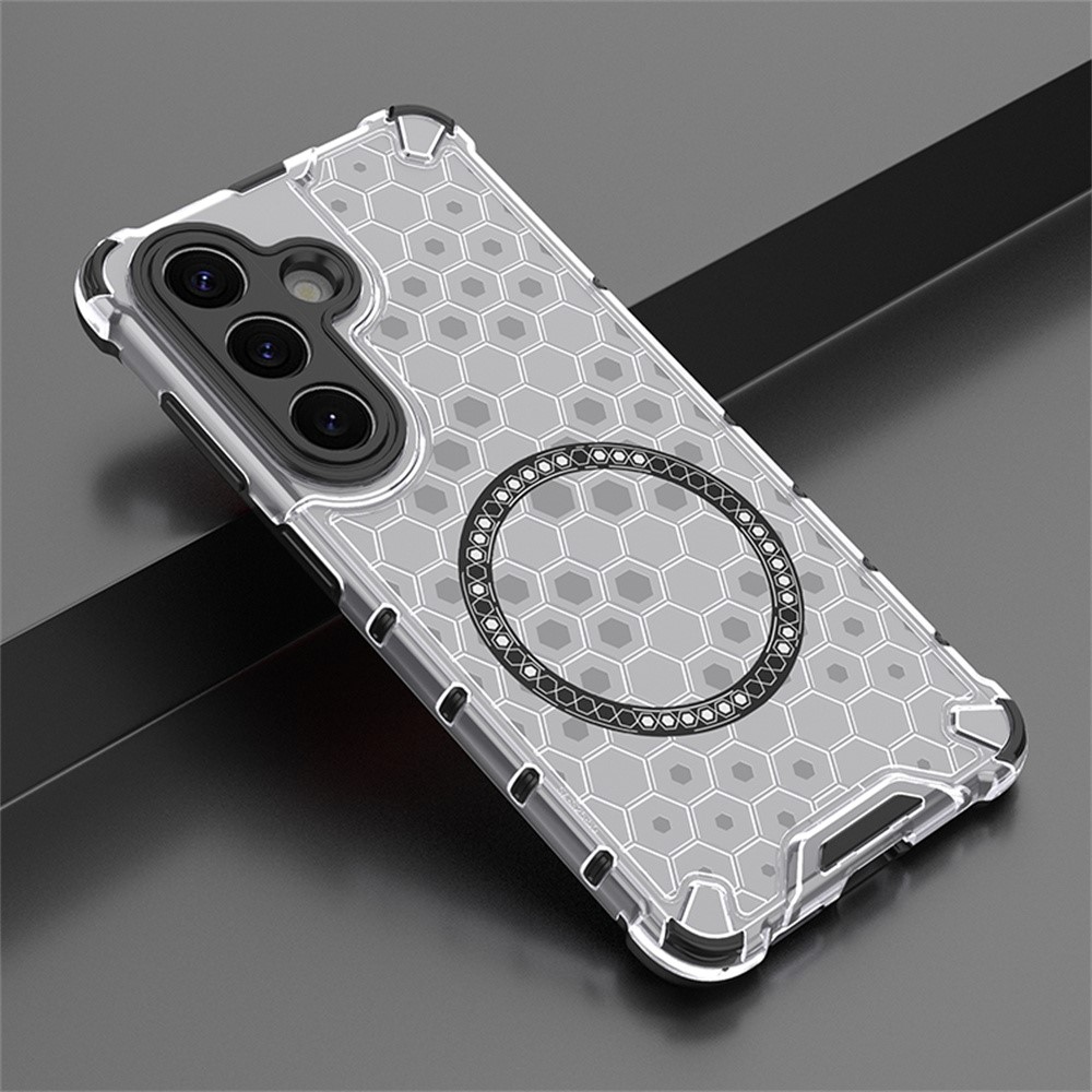 Honey odolný kryt s MagSafe na Samsung Galaxy S26/S26 Pro - priehľadný