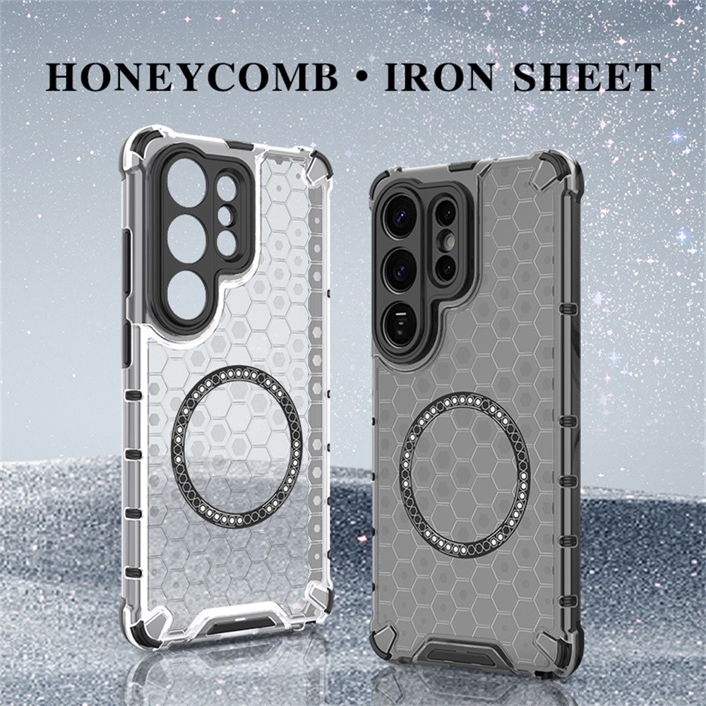 Honey odolný kryt s MagSafe na Samsung Galaxy S26 Ultra - priehľadný