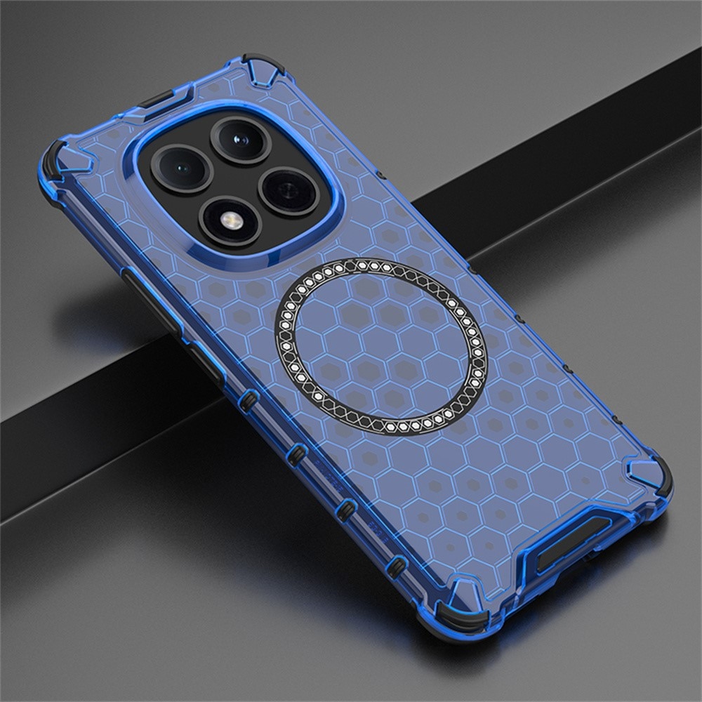 Honey odolný kryt s MagSafe na Xiaomi Redmi Note 15 Pro 5G - modrý