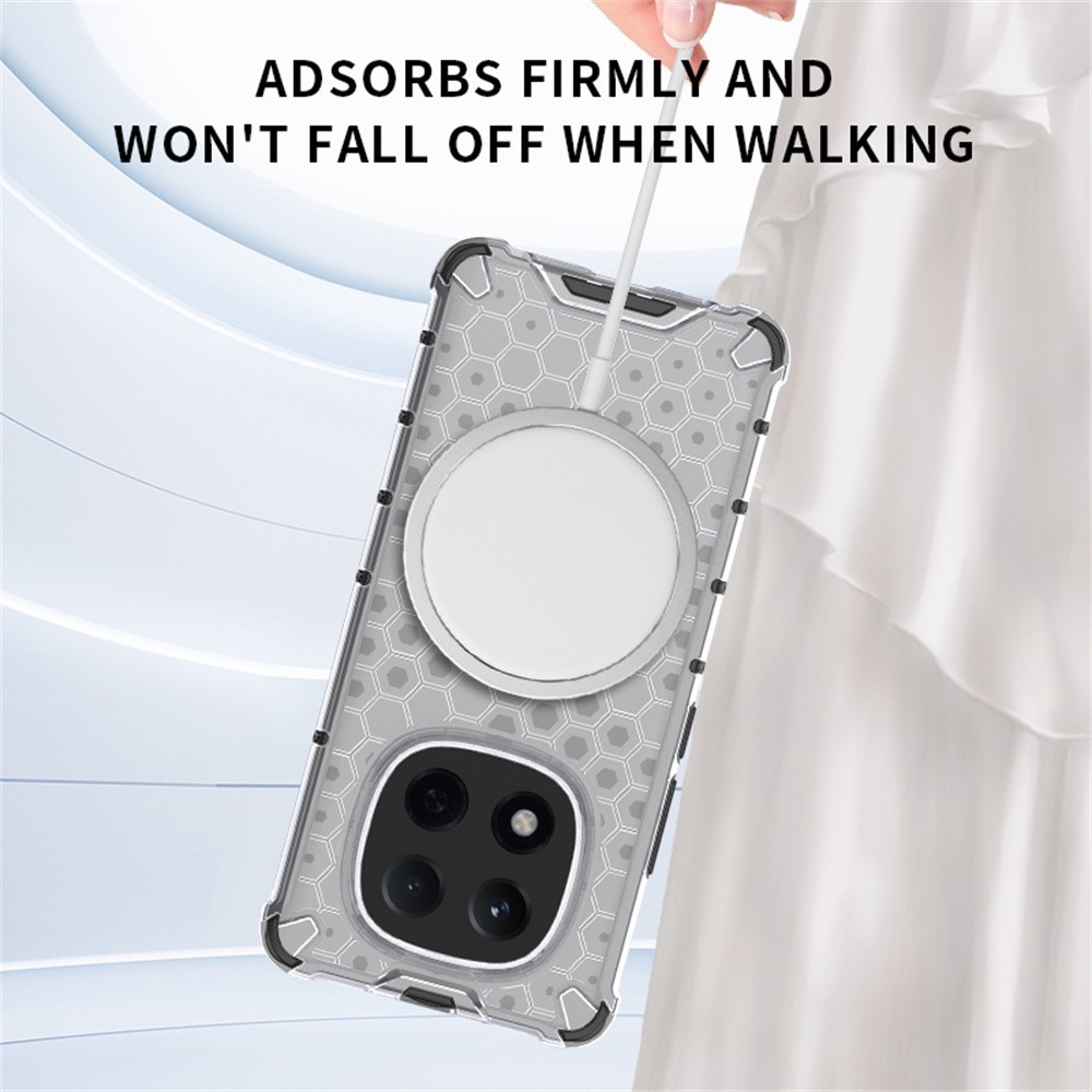 Honey odolný kryt s MagSafe na Xiaomi Redmi Note 15 Pro 5G - priehľadný