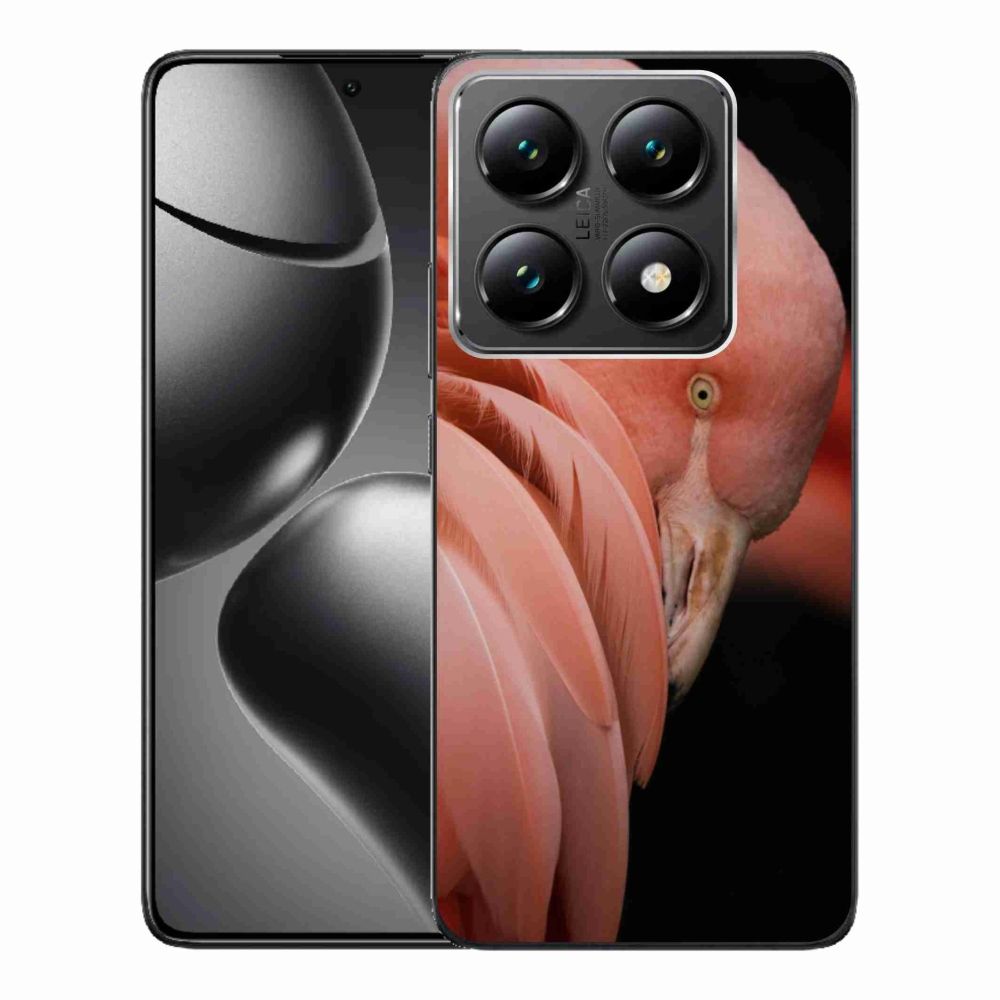Gélový kryt mmCase na Xiaomi 14T Pro - plameniak 3