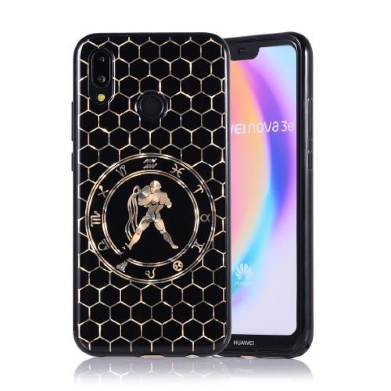Horoscope gélový obal na Huawei P20 Lite - vodnár