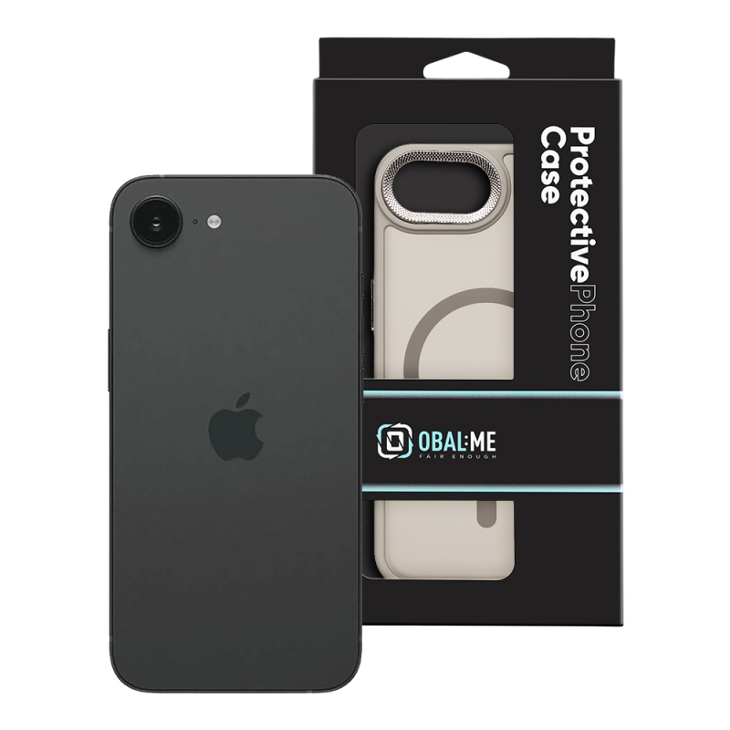 OBAL:ME MagNetix Lumen Kryt pre Apple iPhone 16e/17e Graphite