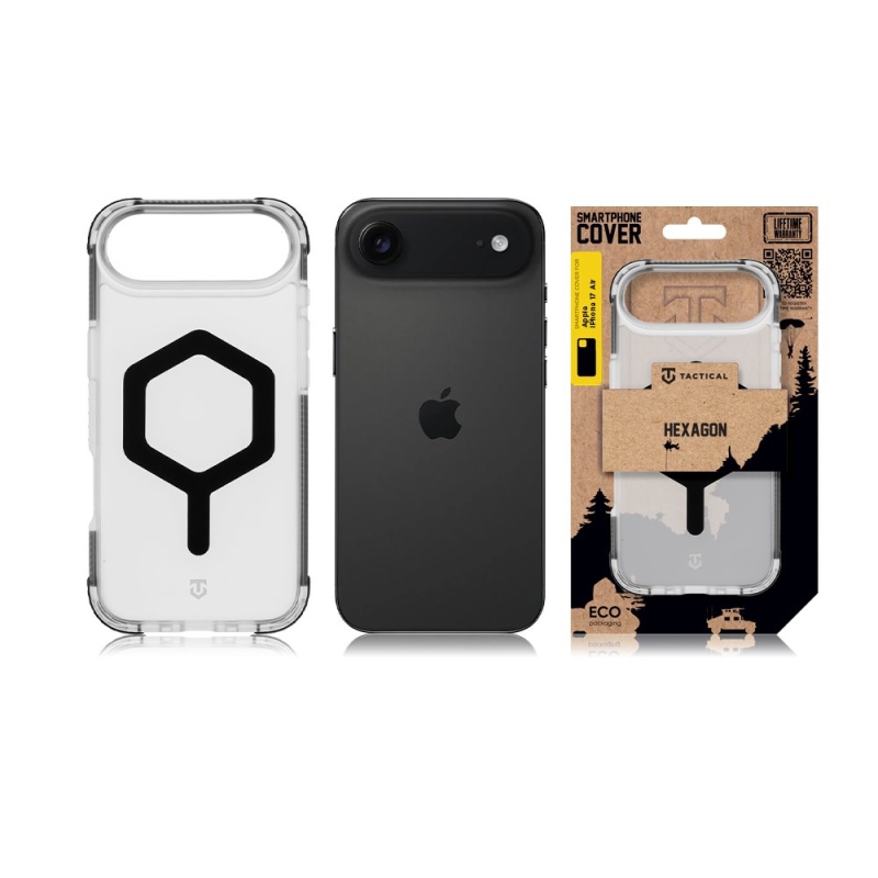 Taktický kryt MagForce Hexagon pre Apple iPhone Air T-Black