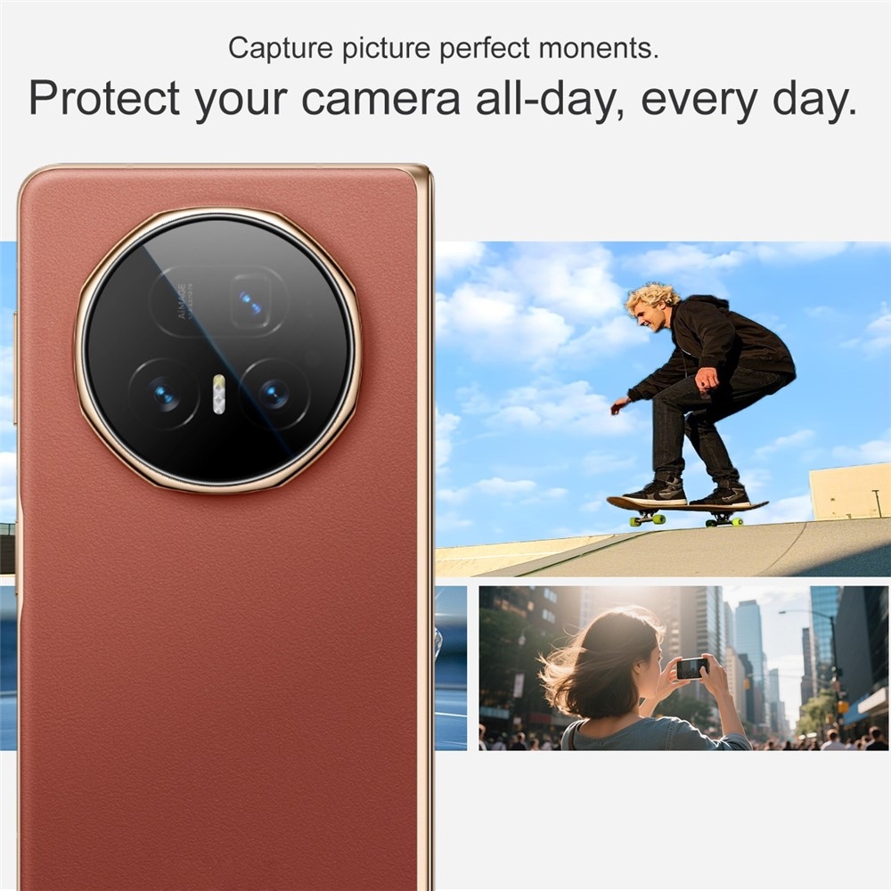 IMK sklo šošovky fotoaparátu na mobil Honor Magic V5 s aplikačným rámčekom