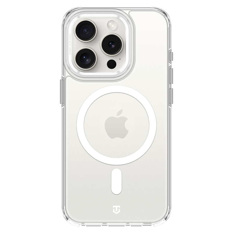 Tactical MagForce 2.0 Puzdro pre Apple iPhone 15 Pro strieborné