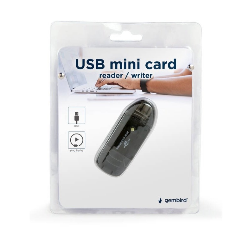 Gembird All in 1 USB Čítačka SD/MMC/RS-MMC Kariet