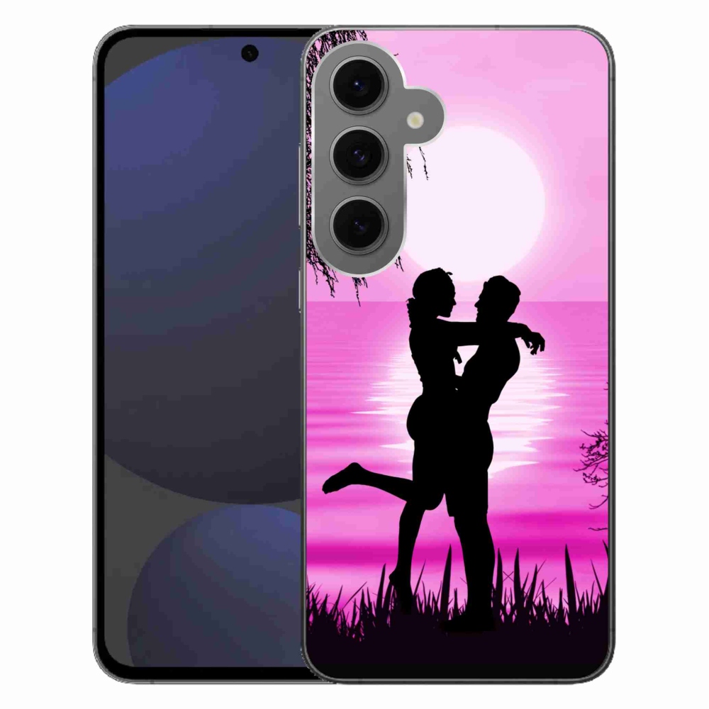 Gélový obal mmCase na Samsung Galaxy S24 FE - západ slnka