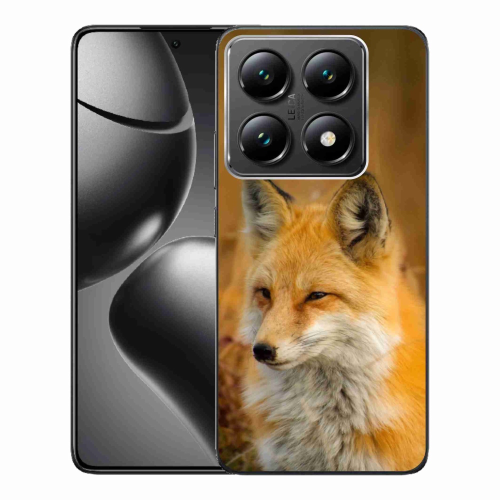 Gélový kryt mmCase na Xiaomi 14T Pro - líška