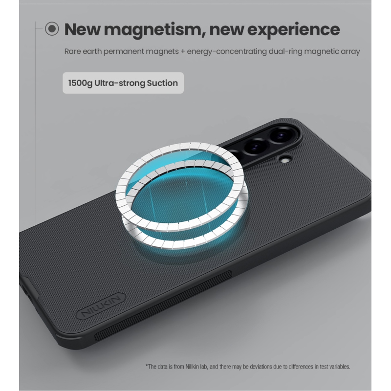Nillkin Super Frosted PRO Magnetic Zadný Kryt pre Samsung Galaxy A56 5G Black