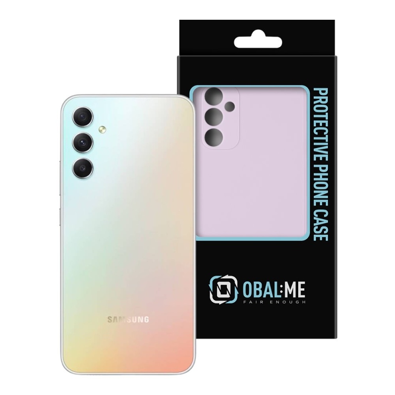 OBAL:ME Matte TPU Kryt pre Samsung Galaxy A34 5G Purple