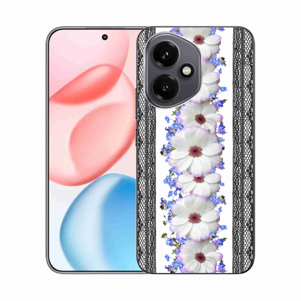 Gélový kryt mmCase na Honor 400 - kvety 8