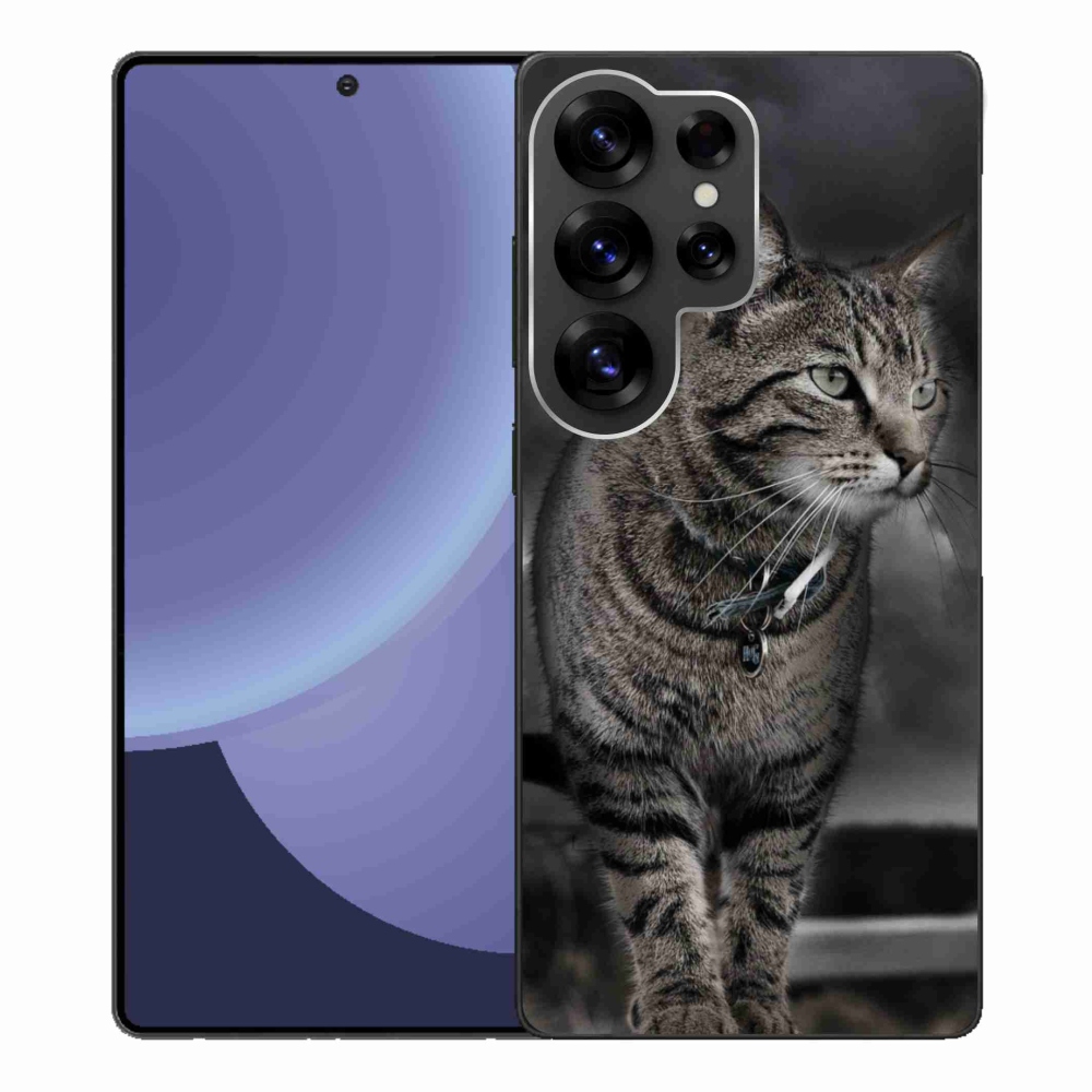 Gélový kryt mmCase na Samsung Galaxy S25 Ultra - mačka