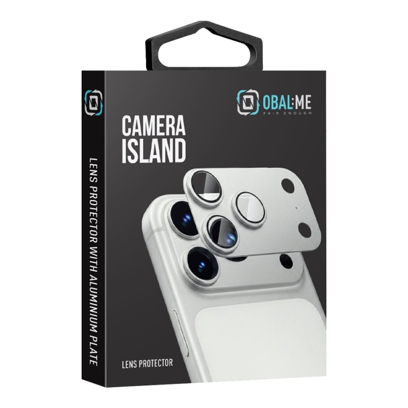 OBAL:ME Camera Island Ochrana objektívu pre Apple iPhone 18 Pro Max, svetlo modrá